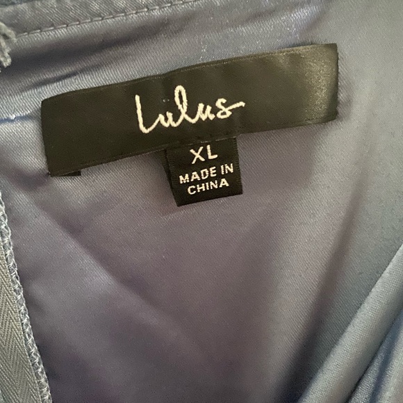 Lulu’s Blue Maxi Dress - Picture 4 of 5